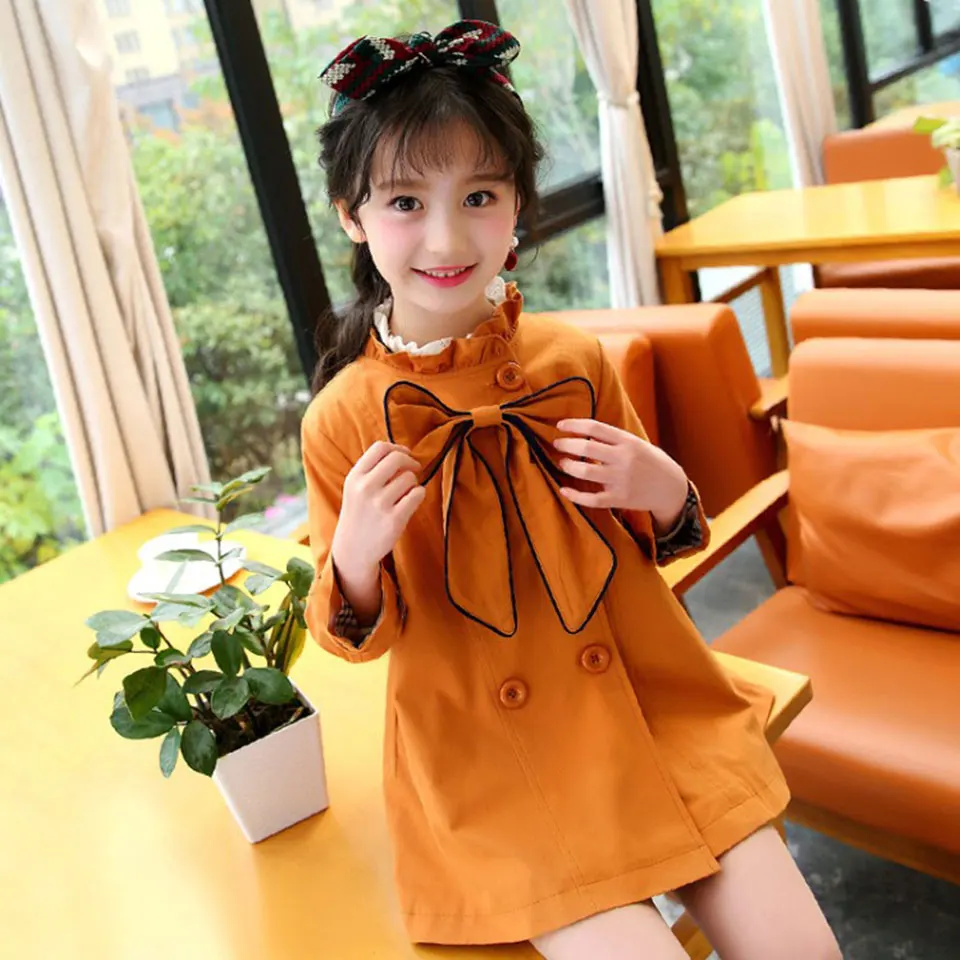 Детская куртка для девочек на весну и осень милая верхняя одежда маленьких детей