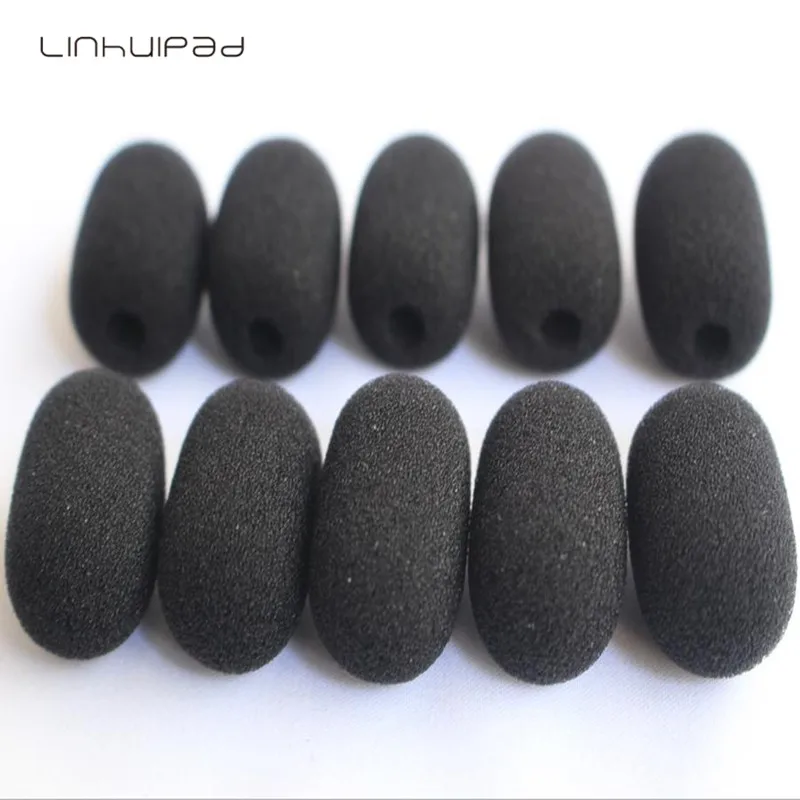 Linhuipad Microphone Windscreen Foam Cover WS-0525 Sponge windshield 5mm opening and 25mm inner length 100 pcs /lot | Электроника