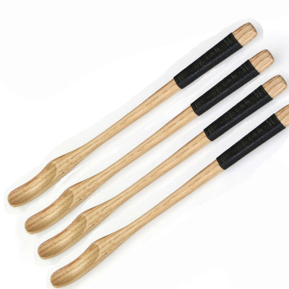 4 шт./компл. натуральная зеркальная ложка Ручной Работы Из Каштанового Дерева с