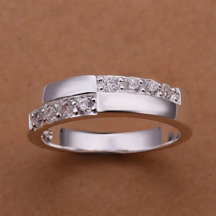 Оптовая Продажа 925 ювелирные изделия с серебряным покрытием способа кольцо/athajkoa