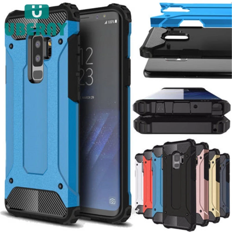 Прочный бронированный чехол для Samsung Galaxy S9 Plus S5 S6 S7 Edge S8 Note 4 5 8 9 A6 A7 A8 J8 J4 J6 Prime 2018
