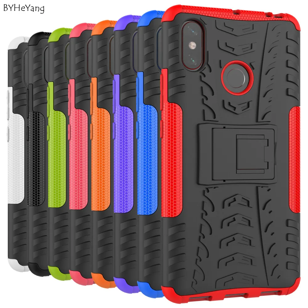 BYHeYang Shockproof Shell For Xiaomi Mi Max 3 Case Armor Hard Mobile Phone MAX Max3 Cover Hybrid Protective |