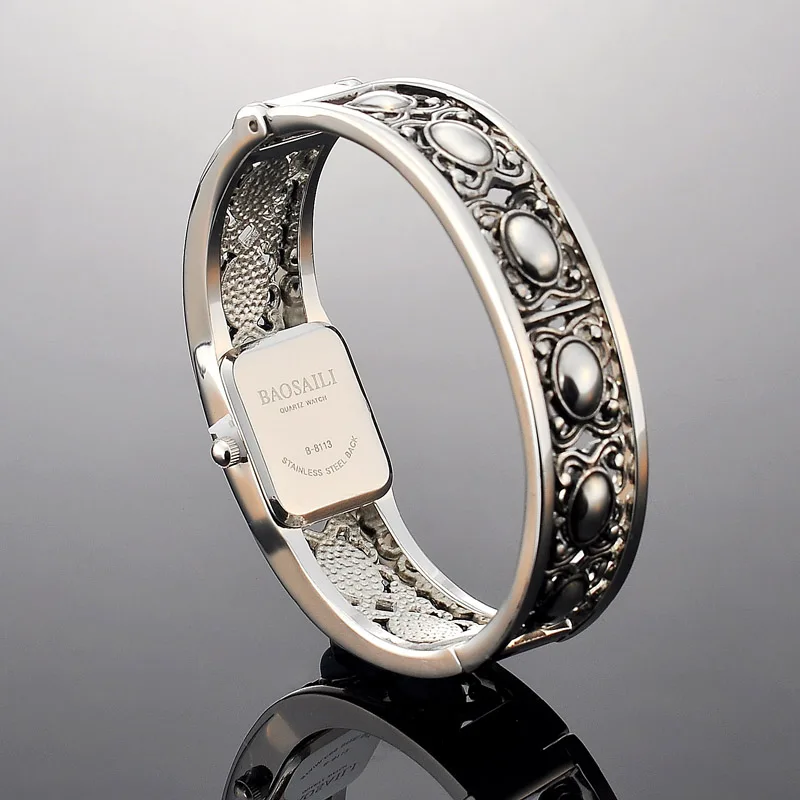 BSL957 BAOSAILI ретро браслет для женщин часы Очаровательная искусственная бирюза леди