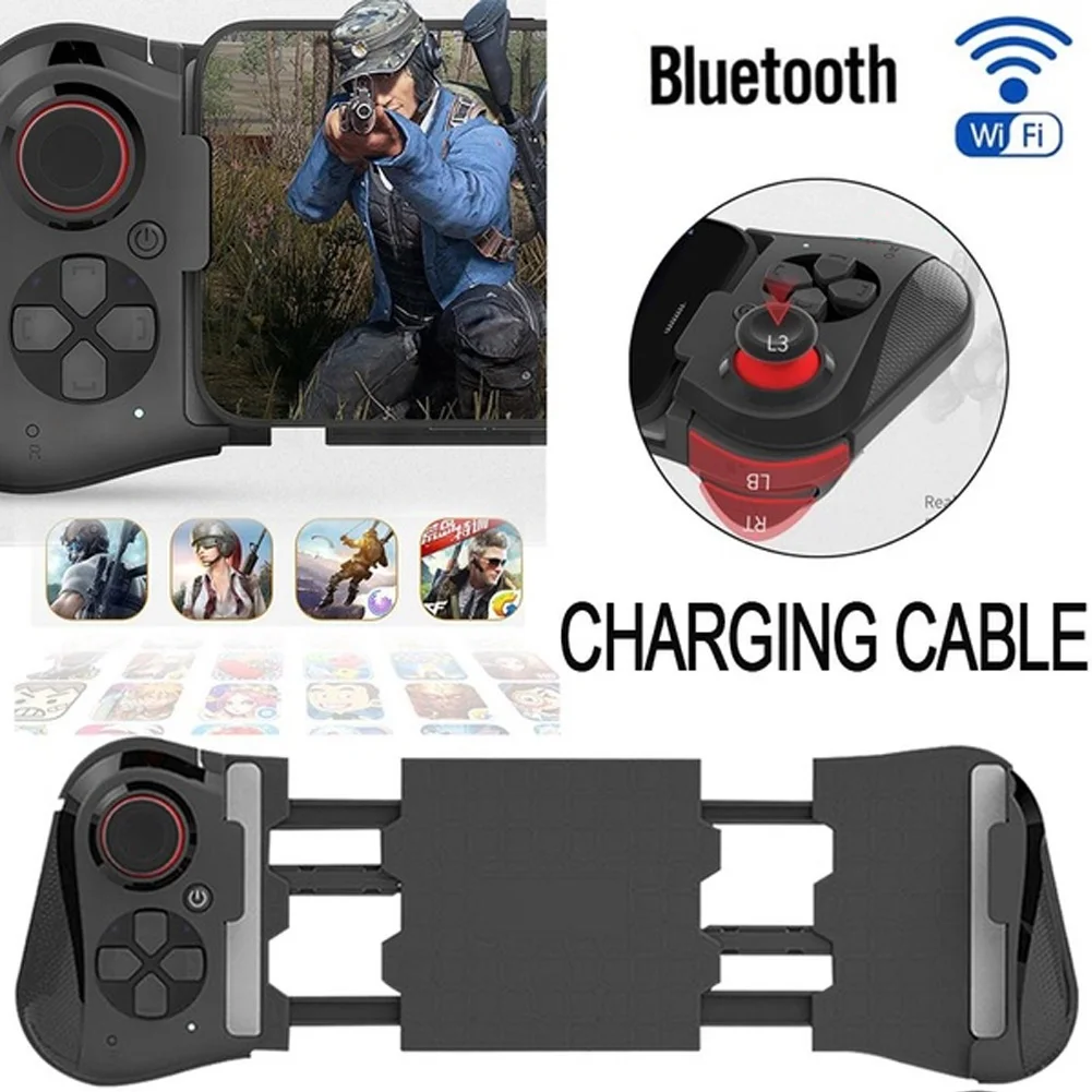 Геймпад беспроводной Bluetooth Расширенный контроллер прочный для Android Портативный