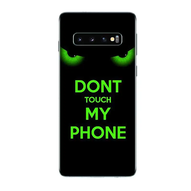 Dont Touch My Phone Riverdale Case For Samsung Galaxy S10 lite S9 S8 A6 A8 Plus 2018 A50 M30 A30 M20 A10 M10 Note 9 8 Cover |