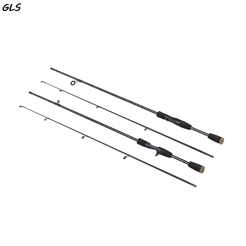 Fishing rod travel ultra light casting spinning lure 3g-21g M Power Rod 1.8m 2 section