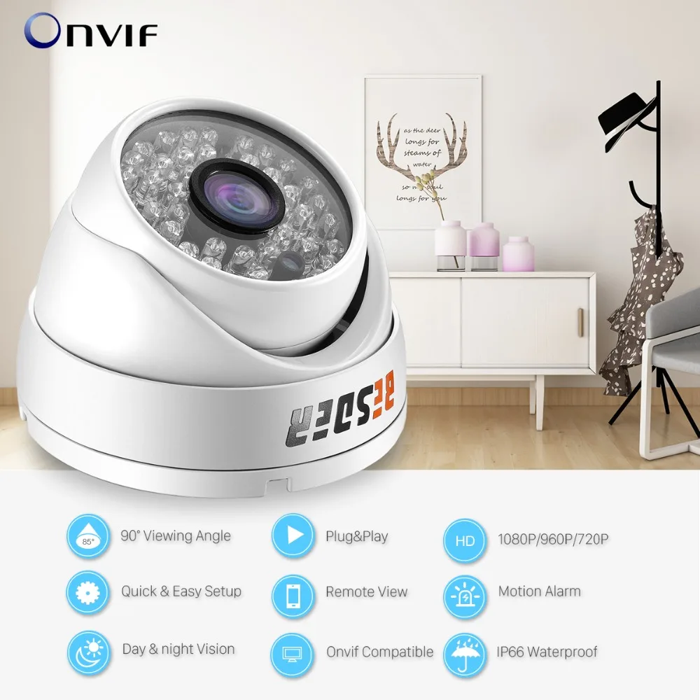Besder H.265 IP камера PoE 2MP/3MP/5MP(SONY IMX335) Антивандальная купольная камера IP для улицы и дома, антивандальная ONVIF 2,0 48V PoE CCTV