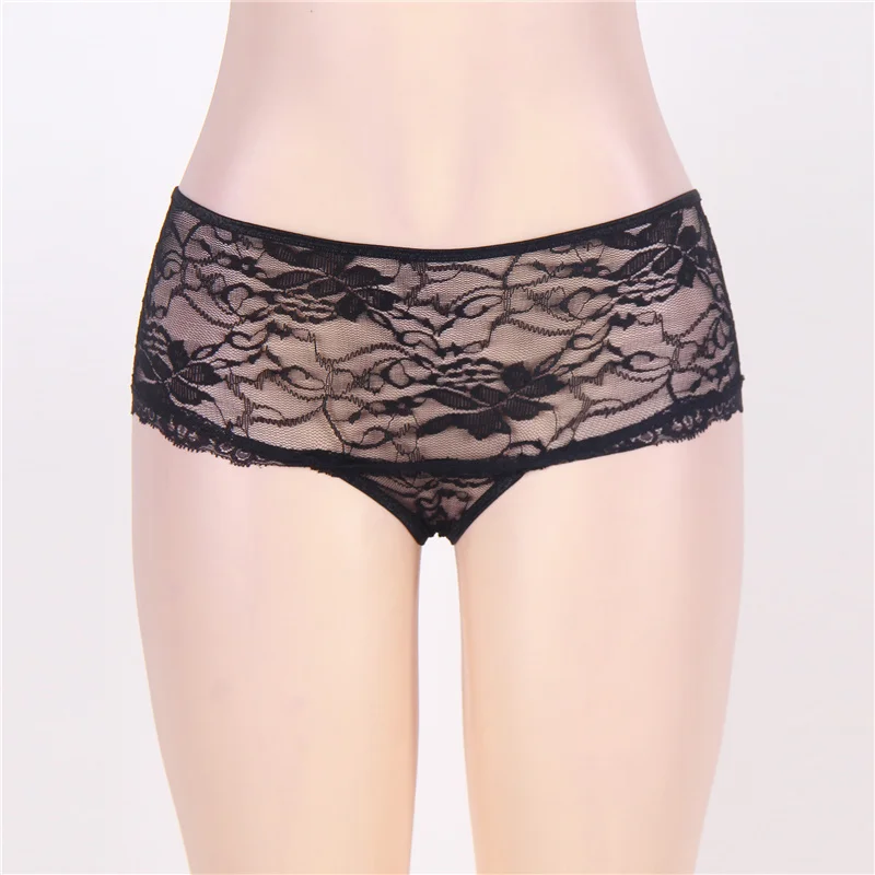 Comeondear Underwear Women PK50111 Sexy Panties For Lace Black Brief Calcinhas Thongs And G String | Женская одежда