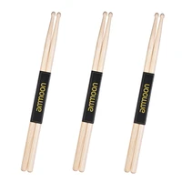 ammoon standard 7a wooden drumsticks drum sticks fraxinus mandshurica wood drum set accessories