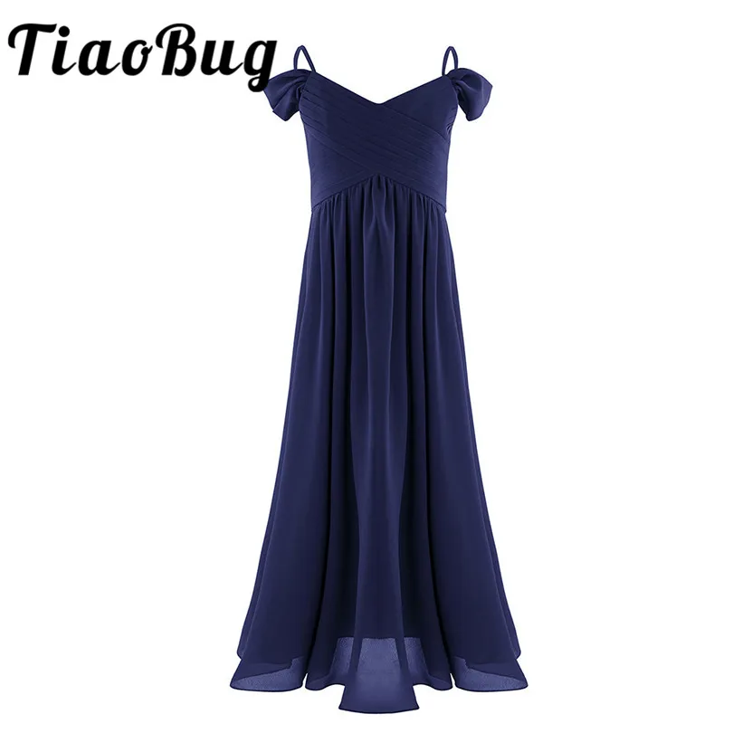 Новое поступление летнее платье для девочек шифоновое Тюлевое с оборками и