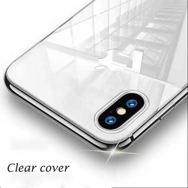 2 шт./лот для iphone5 5S SE прозрачный чехол силиконовый телефона iPhone 7 8 Plus iphone X 6 6S