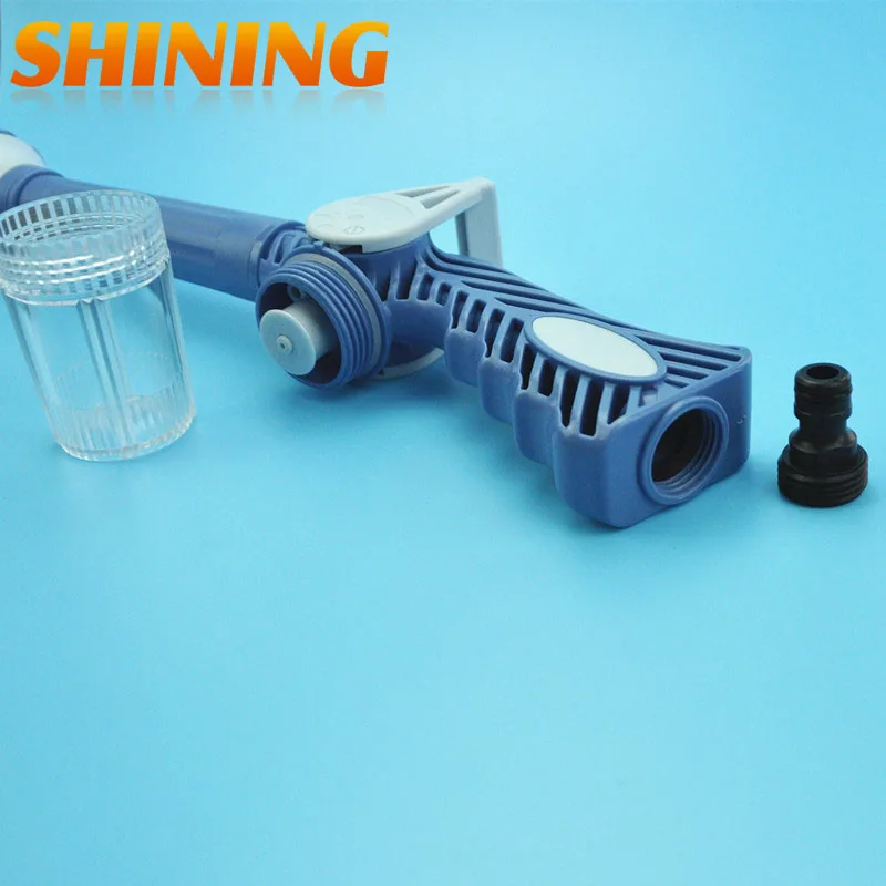 Садовый турбо распылитель Новое поступление синего цвета Пластиковый садовый