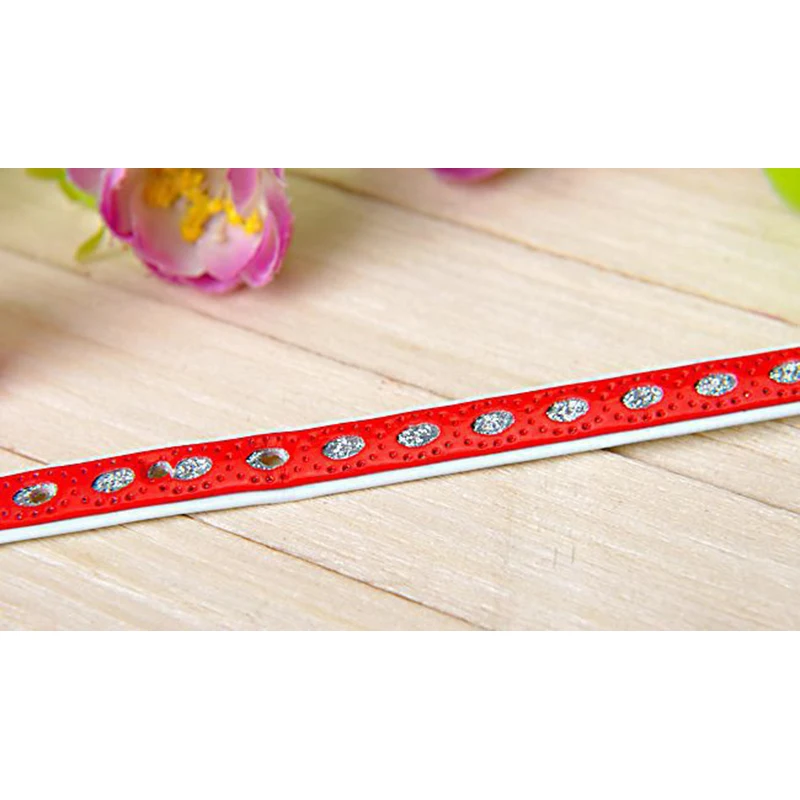 Рождественский подарок для домашних животных ошейник кошек с заклепками кожаный