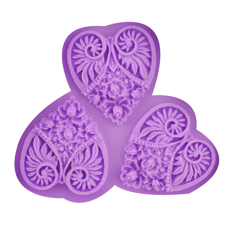 Украшение для свадебного торта в форме сердца искусственная форма помадки