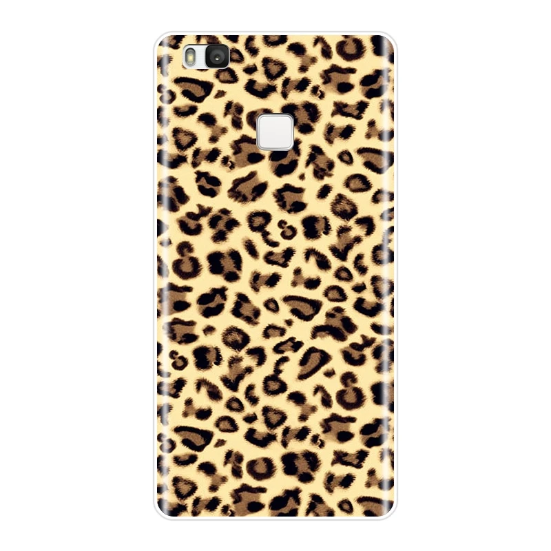 Чехол для телефона Huawei P20 Lite Pro P9 P10 Plus P Smart Luxury Leopard Силиконовая задняя крышка P8 Mini