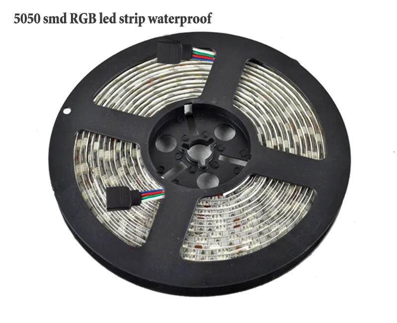 Светодиодный ленточный светильник RGB для музыки водонепроницаемый гибкий 5 М 5050