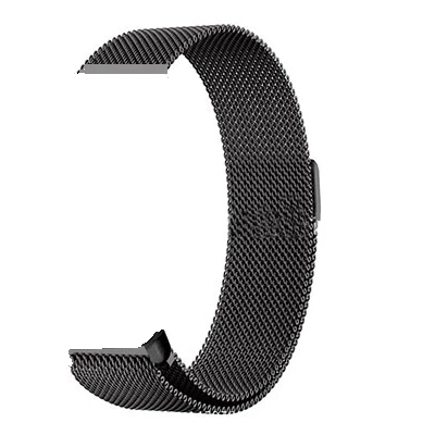 Black 1 20 мм металлический ремешок для Xiaomi Huami Amazfit Bip BIT Lite Молодежные умные часы из нержавеющей стали Сменные аксессуары для Amazfit - Цвет: Black 1
