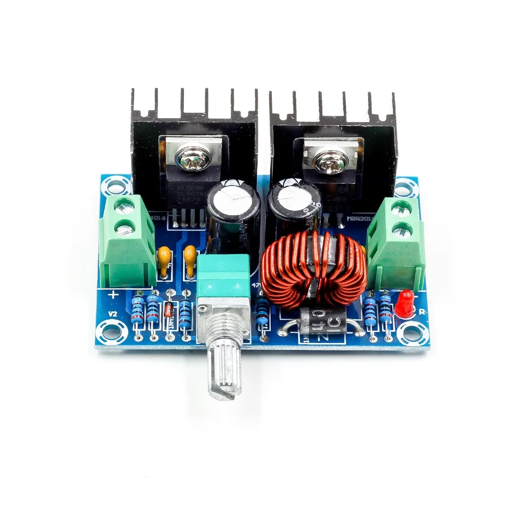 XH M401 DC модуль ldo понижающего преобразователя Питание XL4016E1 ШИМ регулируемый 4 40V до