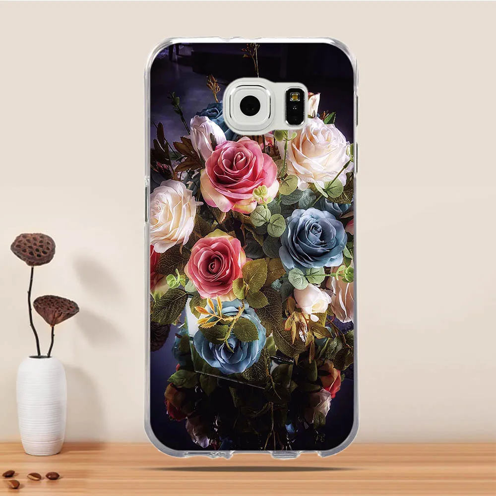 Чехол для samsung Galaxy S7 чехол для samsung Galaxy S5 S6 Чехол силиконовый чехол для samsung S7 S6 G920F S5 i9600 чехол Fundas