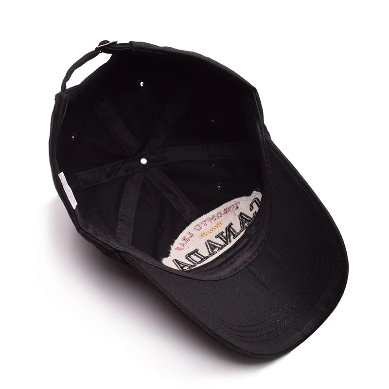 MNKNCL высокое качество унисекс 100% хлопок винтажная бейсболка Канада вышивка Snapback