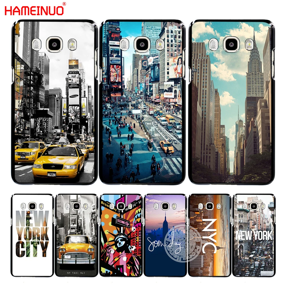 HAMEINUO Нью Йорк городской пейзаж крышка чехол для телефона Samsung Galaxy J1 J2 J3 J5 J7 мини ACE