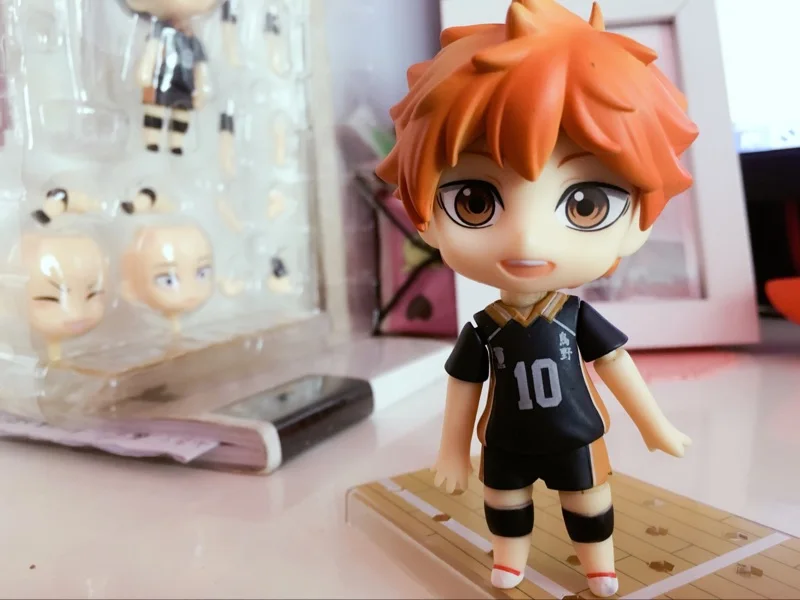 Кошмарным Фигурки Nendoroid Хината Shoyo 461 # ПВХ аниме волейбол Коллекция Модель