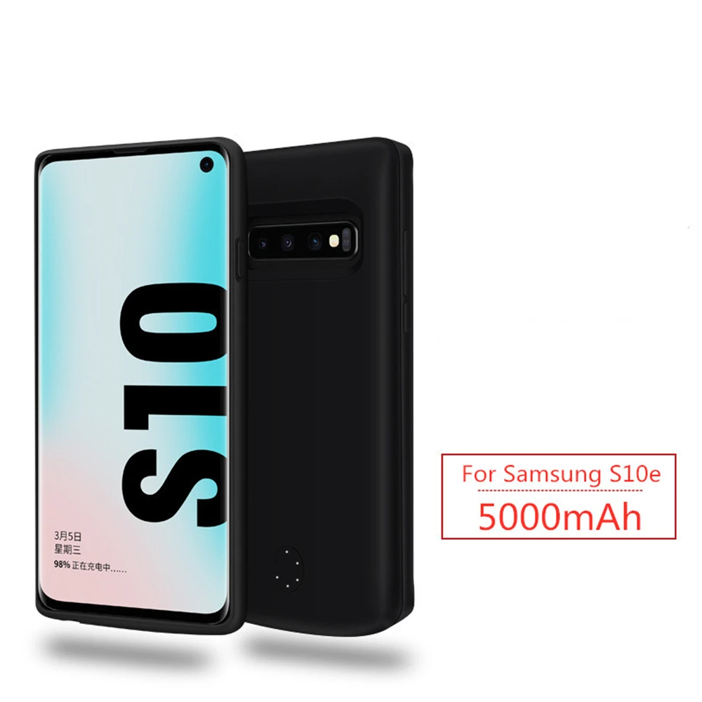 Чехол для samsung S10e внешний аккумулятор чехол для samsung Galaxy S10 Plus зарядный чехол для телефона