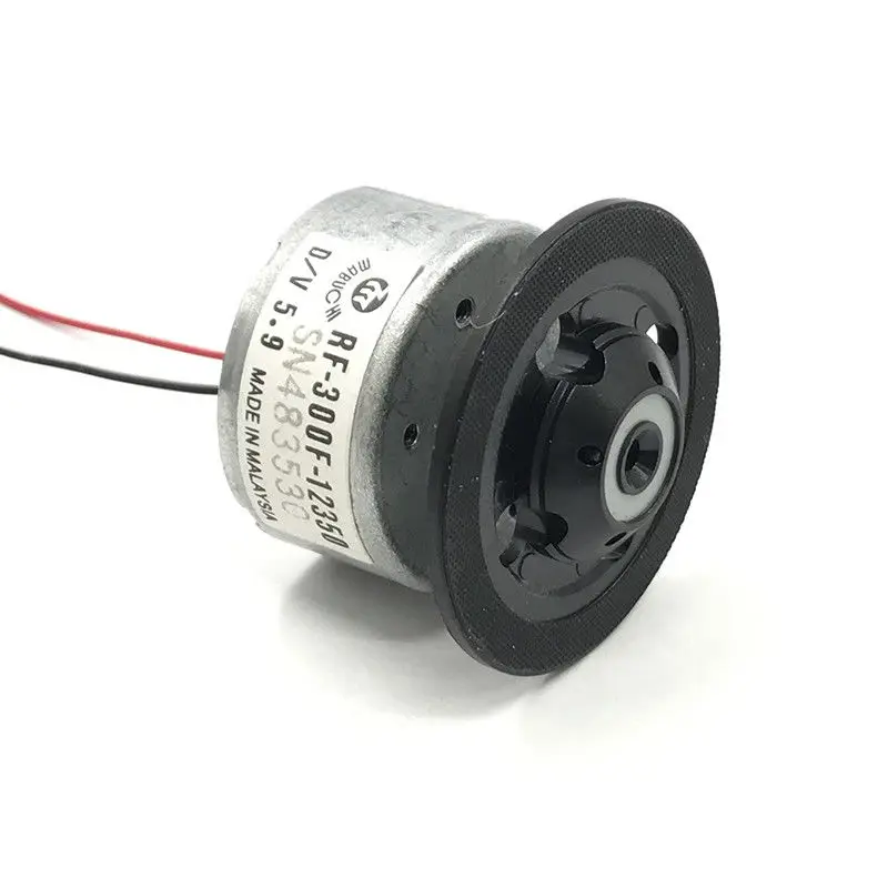MABUCHI RF-300F-12350 DC 3 V-6 V 5,9 V Микро Мини поднос шпинделя 24 мм круглый двигатель постоянного тока для автомобиля CD VCD DVD плеер
