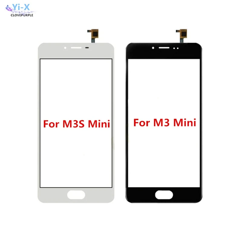 

5 шт./лот сенсорный экран переднего стекла для Meizu M3 Mini/M3S Mini Сенсорное стекло дигитайзер панель объектив сенсор сенсорный экран