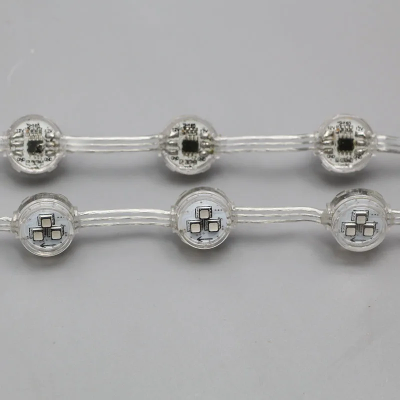 120LED/комплект 1 2 м * 5 в 20 мм 3 светодиода UCS1903 светодиодный пиксельный световая