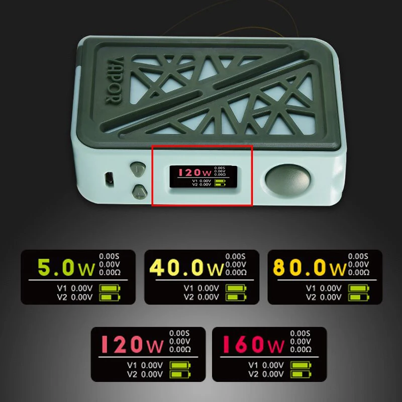 Оригинальный Vapor Storm Subverter 200 Вт коробка батарейный блок с температурным контролем