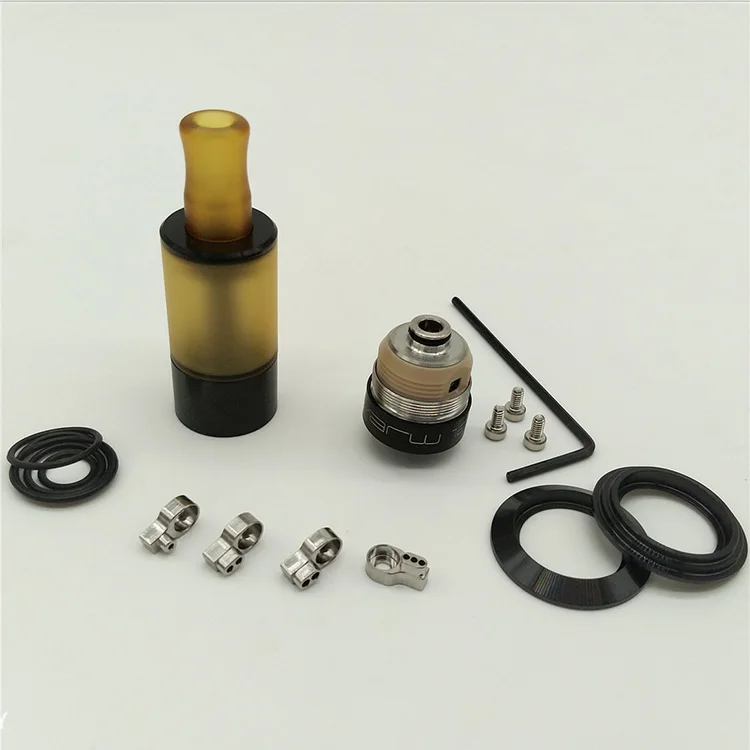 Dvarw MTL Style RTA 2 мл PEI Трубка 16 мм с 4 AFCs клиромайзер одной катушкой для Pico Baby Q16 Vape Mod DIY