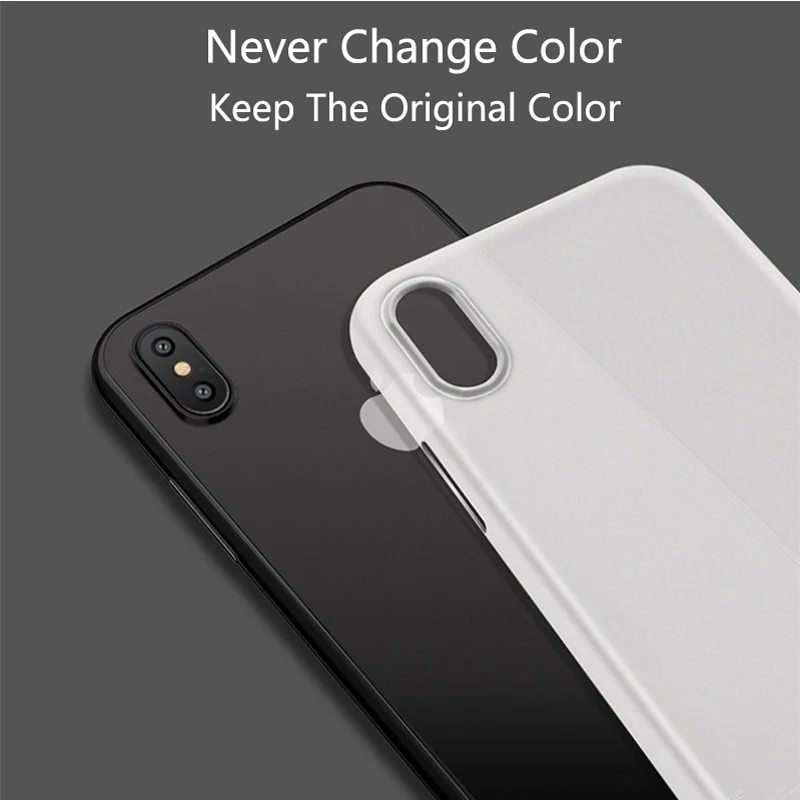 Luxury Ultra Slim Matte Scrub Phone Case For iPhone 6S 7 8 Plus X XR XS MAX Sandstone Pattern Soft Cover phones |