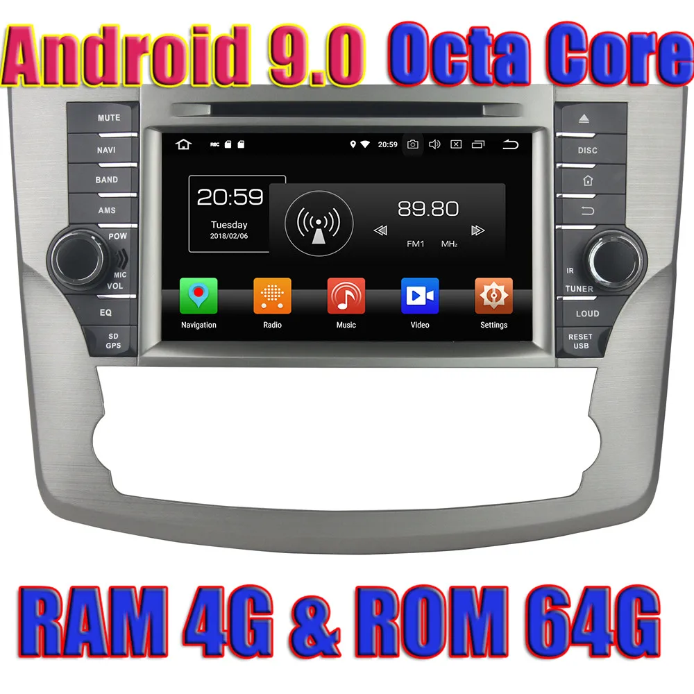 Автомобильный DVD проигрыватель wanобычно Android 9 0 для Toyota Avalon 2011 2012 GPS навигация