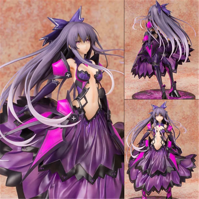 Дата живой Yatogami tohka принцесса ПВХ фигурку игрушечные лошадки 24 см аниме Живая