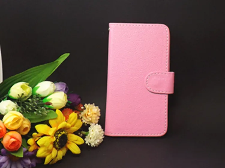 7 colors For Alcatel One Touch Pop C7 7041 7041D OT7041 Lichi Texture Leather Case Pouch Flip case Free Shipping | Мобильные