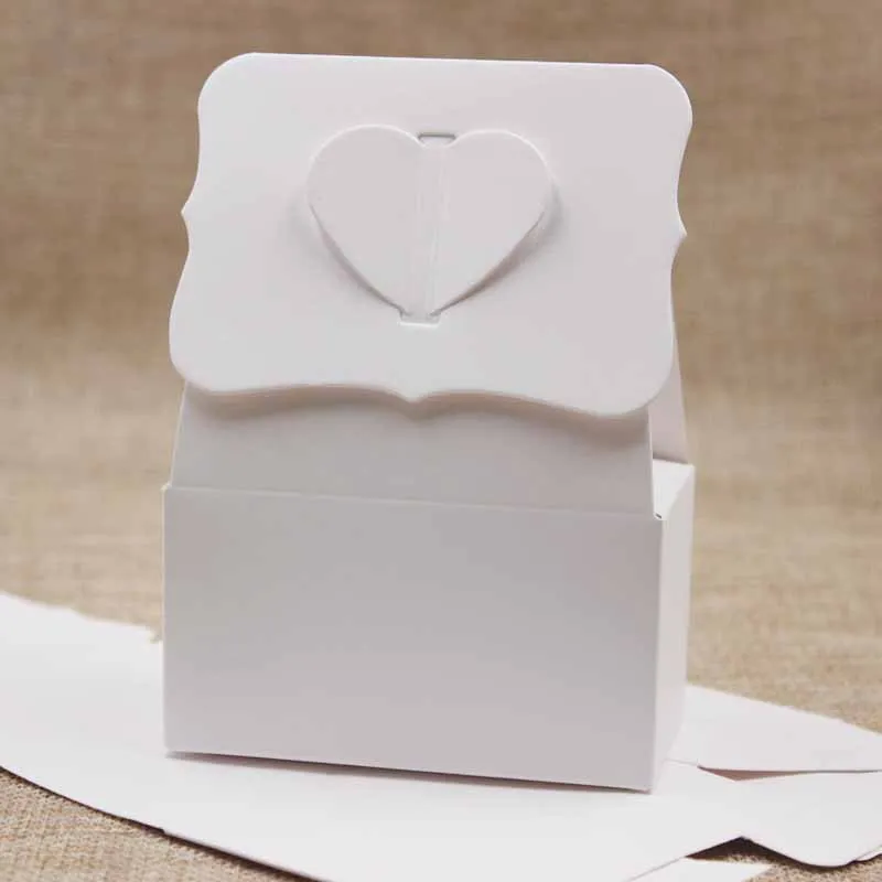 Шкатулка для украшений 2018 Новый DIY 20 штук 300gsm Бумага Свадебные любимые конфеты