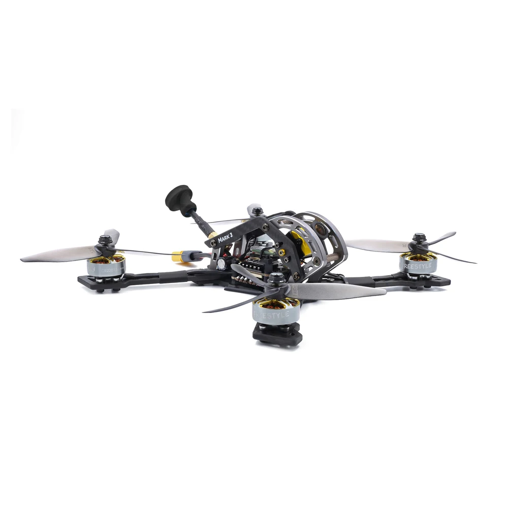 Гоночный Дрон GEPRC Mark3 H5 225 мм 5 дюймов 2 с FPV BNF/PNP SPAN F4 40A Blheli_S DSHOT600 ESC 25 ~ 600 мВт камера VTX