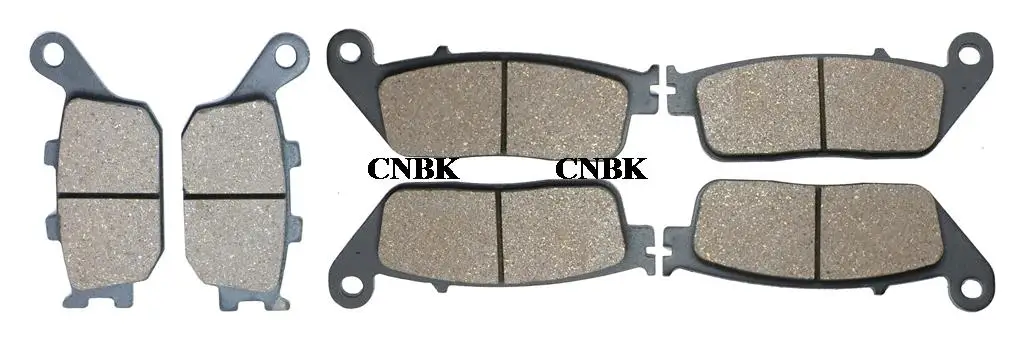 Комплект тормозных колодок F + R подходят для HONDA 750 CB CB750 1993 1994 1995 1996 1997 1998 1999 2000 2001