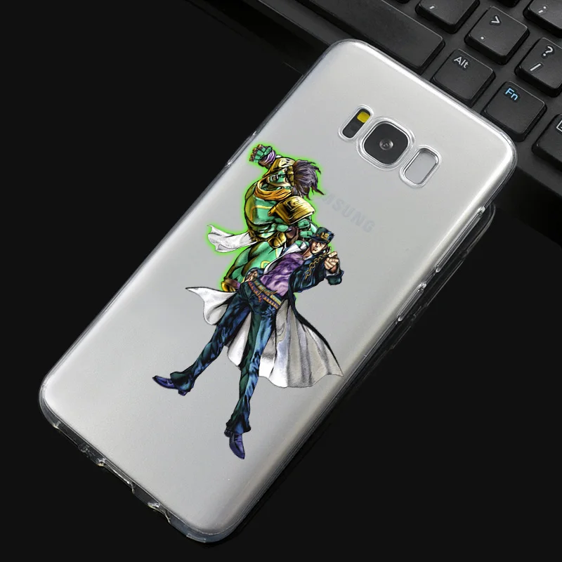 DREAMFOX N081 Jojo Необычные Приключения Мягкий ТПУ силиконовый чехол для samsung Galaxy Note S 3 4 5