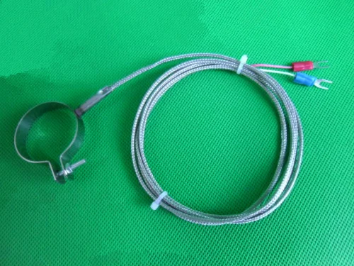 

5PCS 1M Injection Molding Machine Thermocouple Clamp Type K Type Thermocouple Temperature Sensor Thermode THERMO-COUPLE WIRE