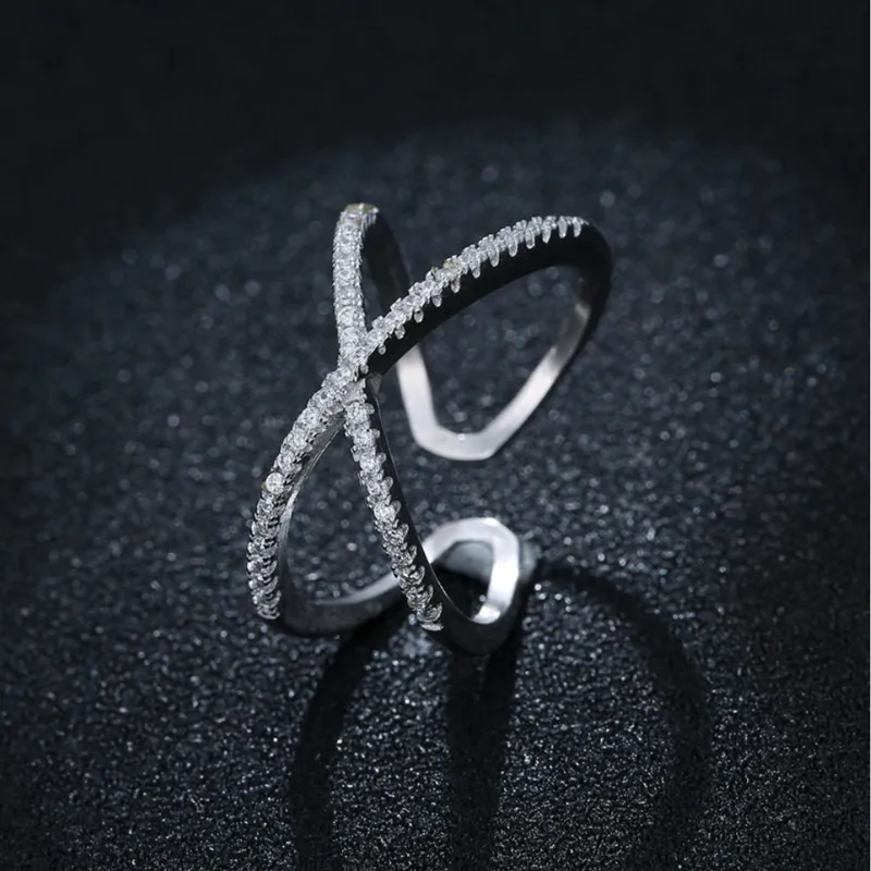 Женское кольцо с цирконием винтажное тайское для свадьбы 100%|Кольца| |