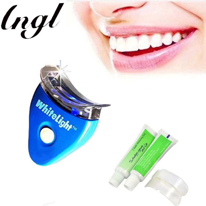 Стоматологическая личная гигиена полости рта белый свет отбеливатель зубов