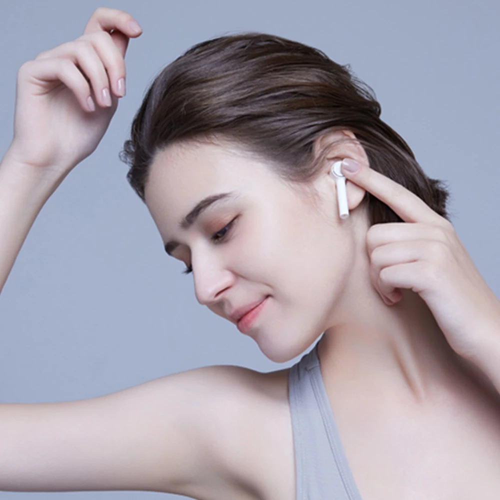 Оригинальные наушники Xiaomi Bluetooth Air Wireless вкладыши с микрофоном и зарядным