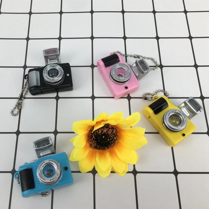 1pcs high quality fashion doll DIY camera accessories one machine LED car key ring pendant children classic toys | Игрушки и хобби