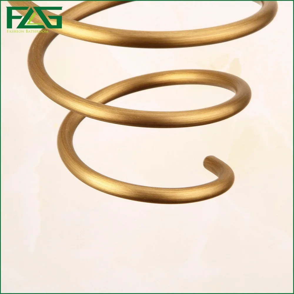 FLG настенный органайзер для хранения фена античный держатель стойки Вешалка