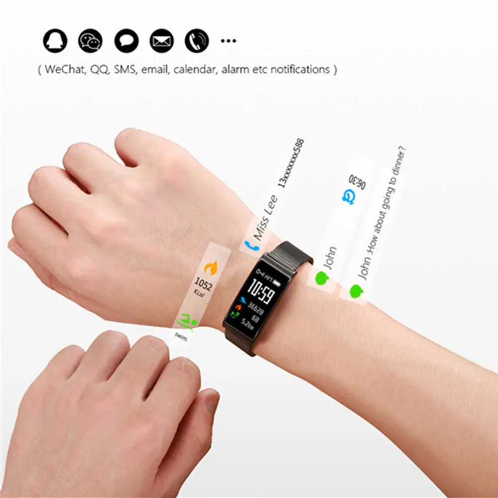 Bluetooth Смарт-часы мужские цифровые часы спортивные IOS Android мода нержавеющая сталь