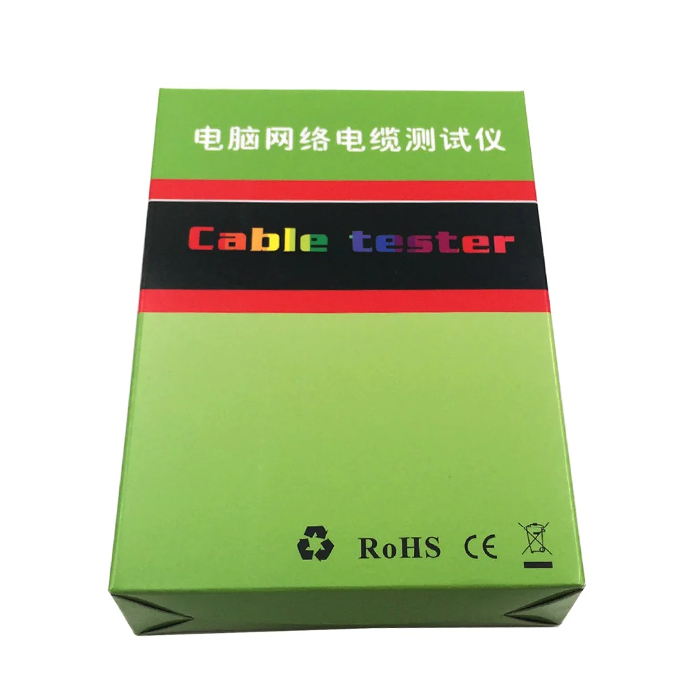 Тестер сетевого кабеля Ethernet RJ45 комплект инструментов портативный детектор