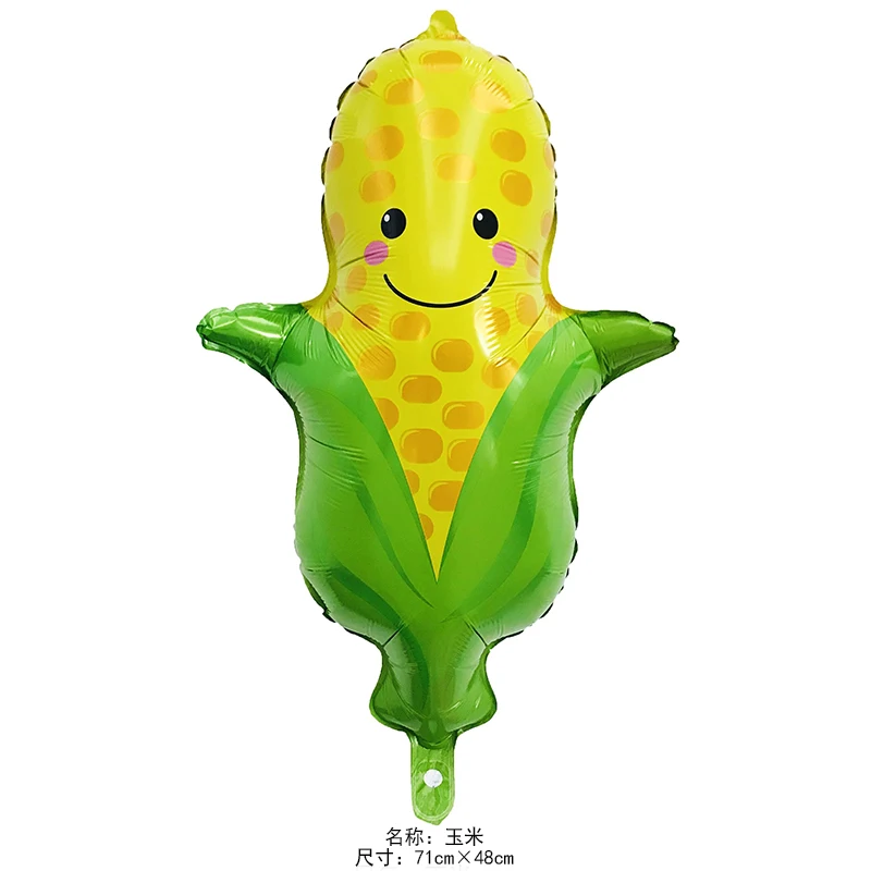mini balloon 17 1 шт., различные стили, мороженое, бургер, фри, попкорн, сэндвич, фрукты и овощи, фольгированный шар, детский Декор для дня рождения, игрушка "Десерт" - Цвет: mini balloon 17