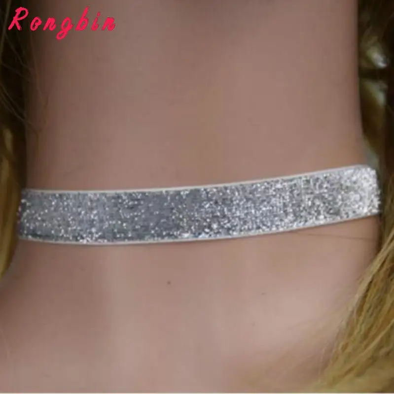 Новое шикарное бархатное ожерелье-чокер для женщин Чокеры ожерелья чокер collares